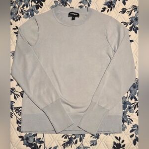 Express Light Blue Crewneck Sweater | Soft Knit | Size Medium